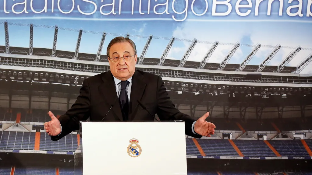 Prezident Realu Madrid Florentino Pérez
