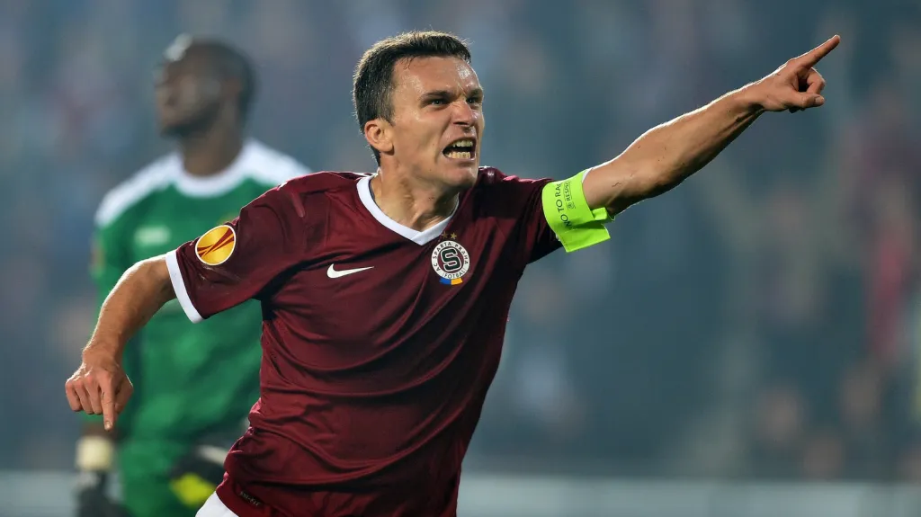 Střelec dvou branek David Lafata