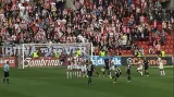 Gól v utkání Slavia - Plzeň: Kovařík - 0:1 (45. + 2 min.)