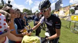 Andy Schleck po dojezdu třetí etapy v Londýně