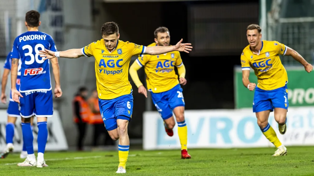 Radost fotbalistů Teplic