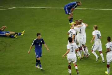 Finále Německo - Argentina