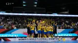 Švédské florbalistky slaví titul mistryň světa
