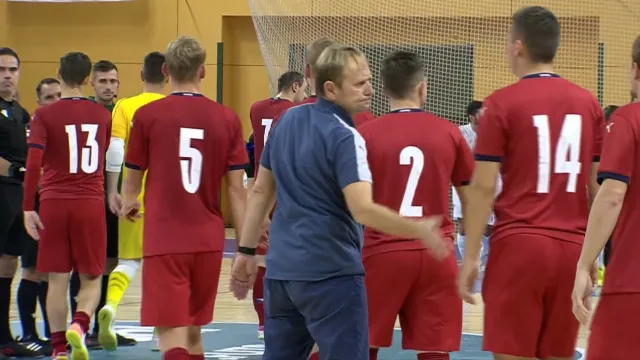 Čeští futsaloví reprezentanti se chystají na Arménii