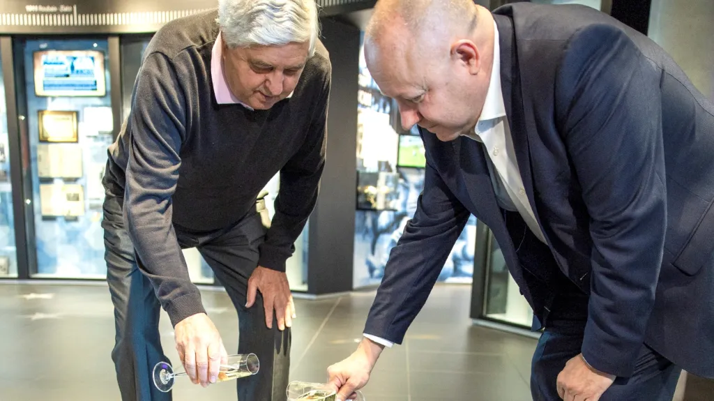 Karol Dobiaš a Petr Fousek