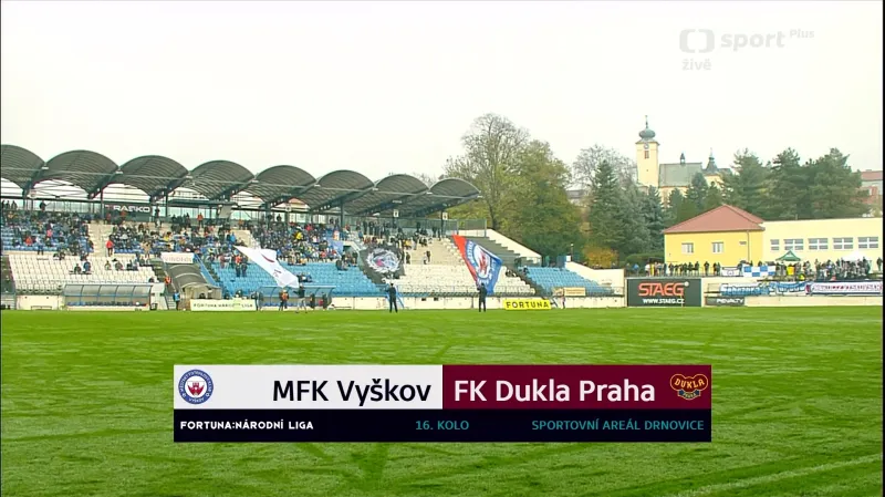 Sestřih utkání Vyškov – Dukla Praha