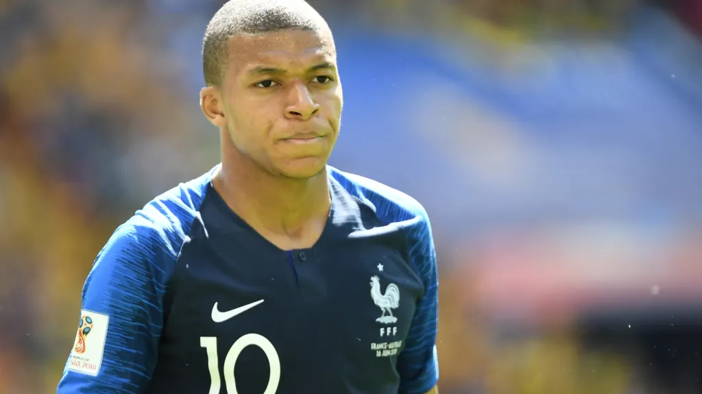 Kylian Mbappé v dresu francouzské reprezentace