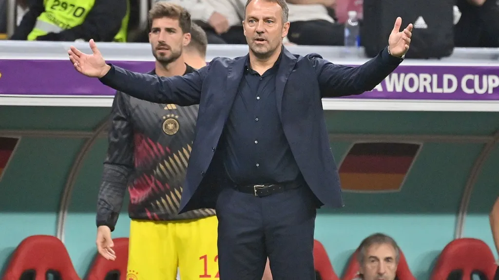 Trenér Německa Hansi Flick