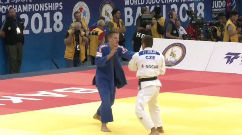 Judista Petřikov obsadil na MS v Baku deváté místo