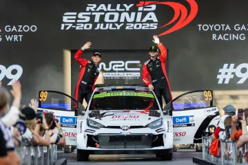 Estonskou rallye překvapivě po tříleté pauze vyhrál Solberg