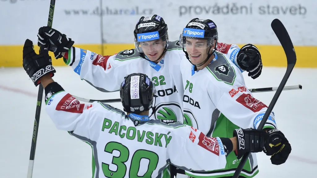 Radost hokejistů Mladé Boleslavi
