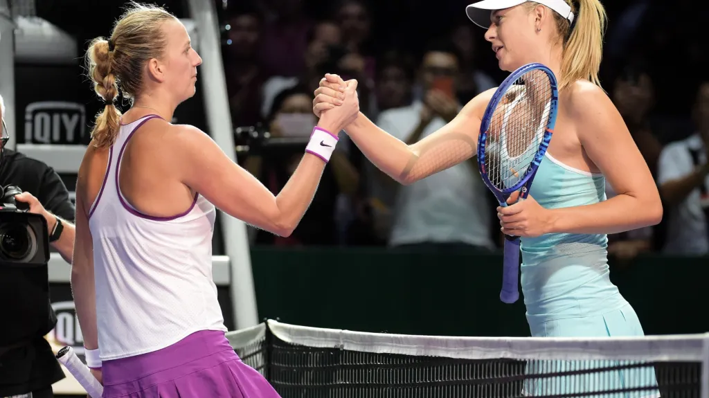 Petra Kvitová vítězí v semifinále Turnaje mistryň