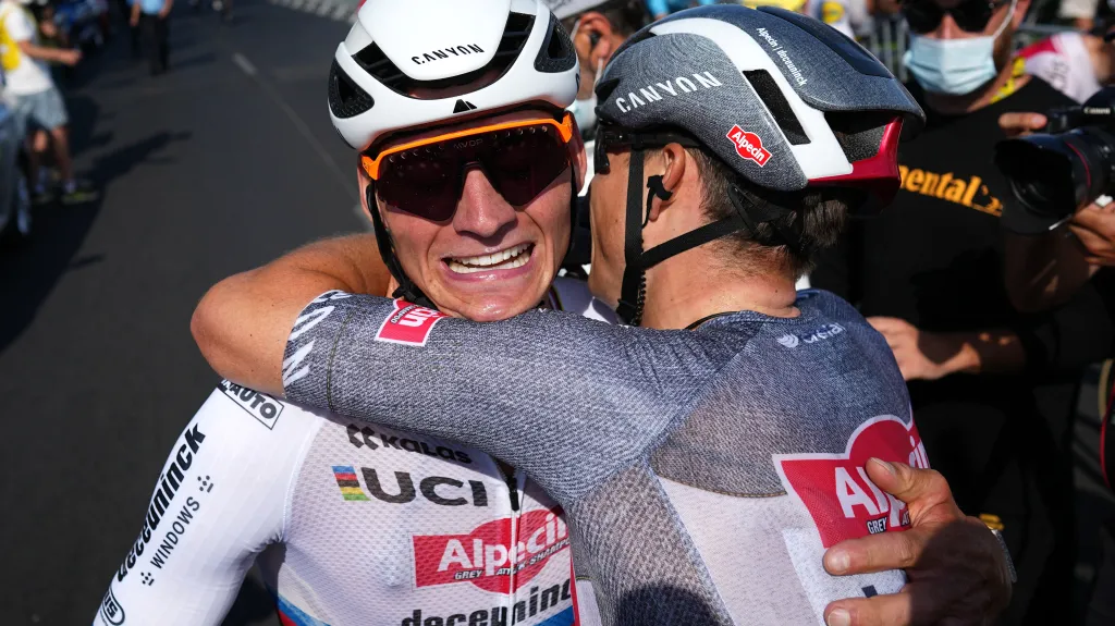 Mathieu van der Poel a Jasper Philipsen