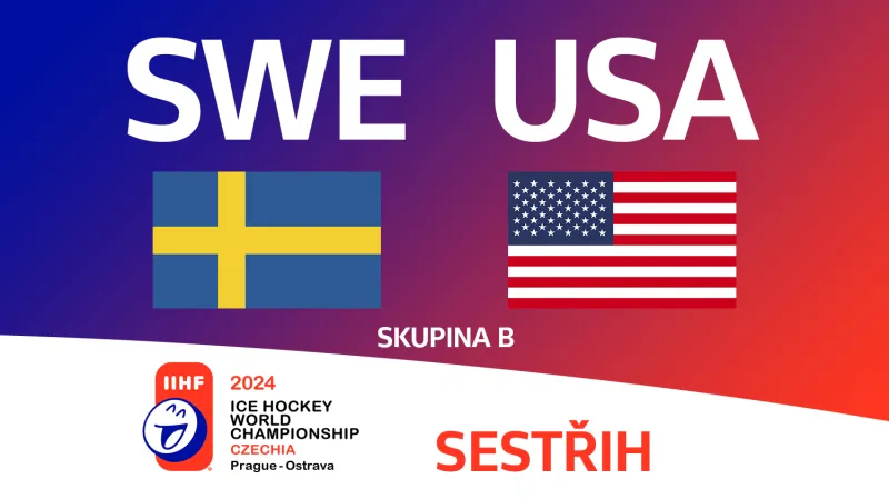 Sestřih utkání Švédsko – USA
