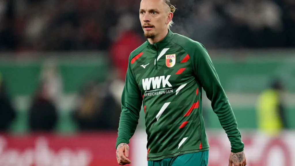 Hráč Augsburgu Marius Wolf