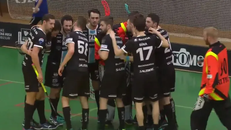 Boleslav v semifinále florbalové superligy znovu zdolala Spartu