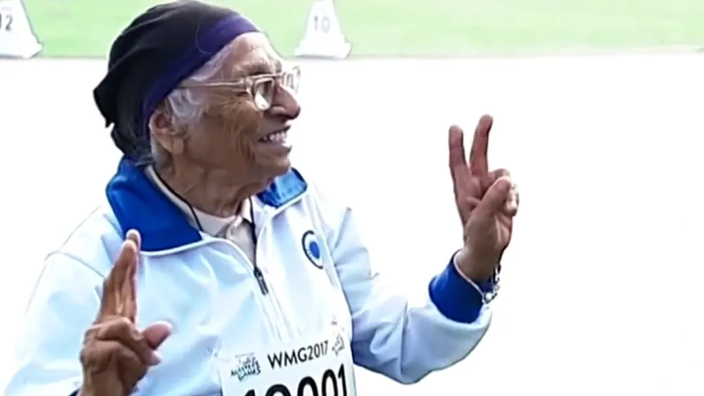 Stoletá Indka vyhrála běh na 100 m