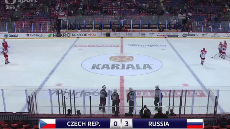 Sestřih utkání Česko - Rusko