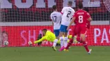 Gól v utkání Švýcarsko - Česko: Embolo - 2:0 (30. min.)