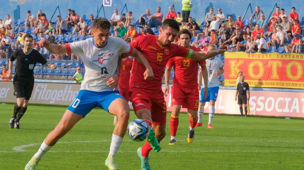 Mojmír Chytil v utkání s Černou Horou