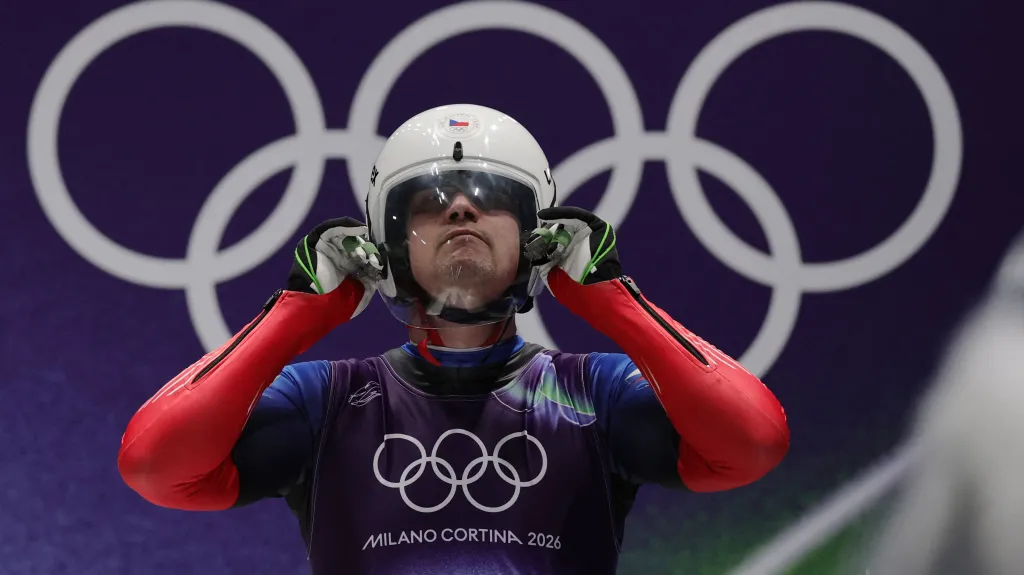 Ondřej Hyman na olympijských hrách v Cortině d'Ampezzo