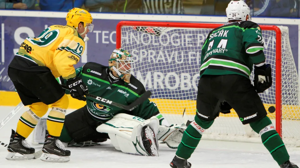 Utkání Vsetín - Karlovy Vary