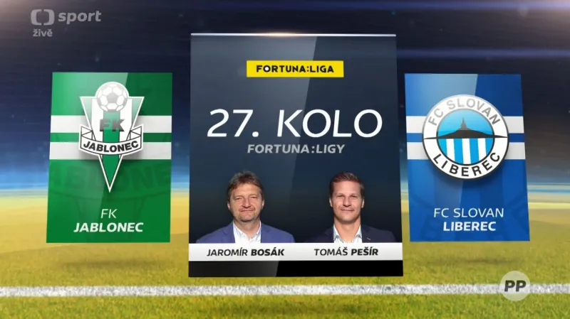 Přenos ČT: Sestřih a ohlasy utkání Jablonec - Liberec