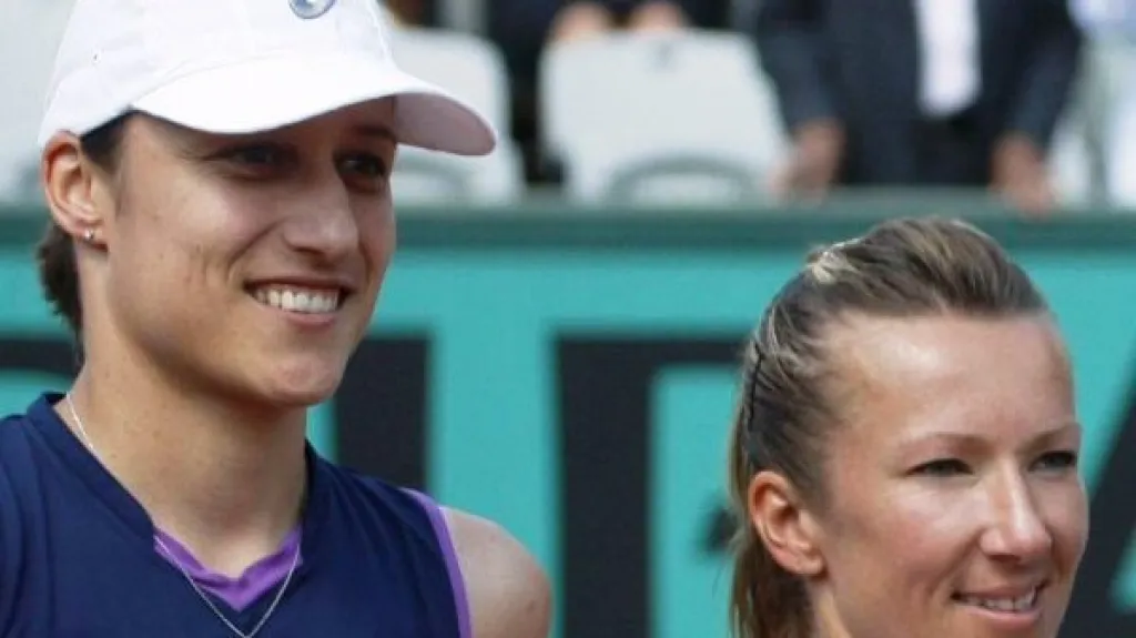 Katarina Srebotniková a Květoslava Peschkeová