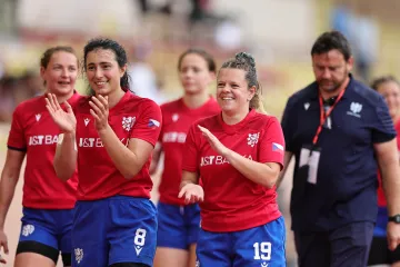 České reprezentantky v sedmičkovém ragby