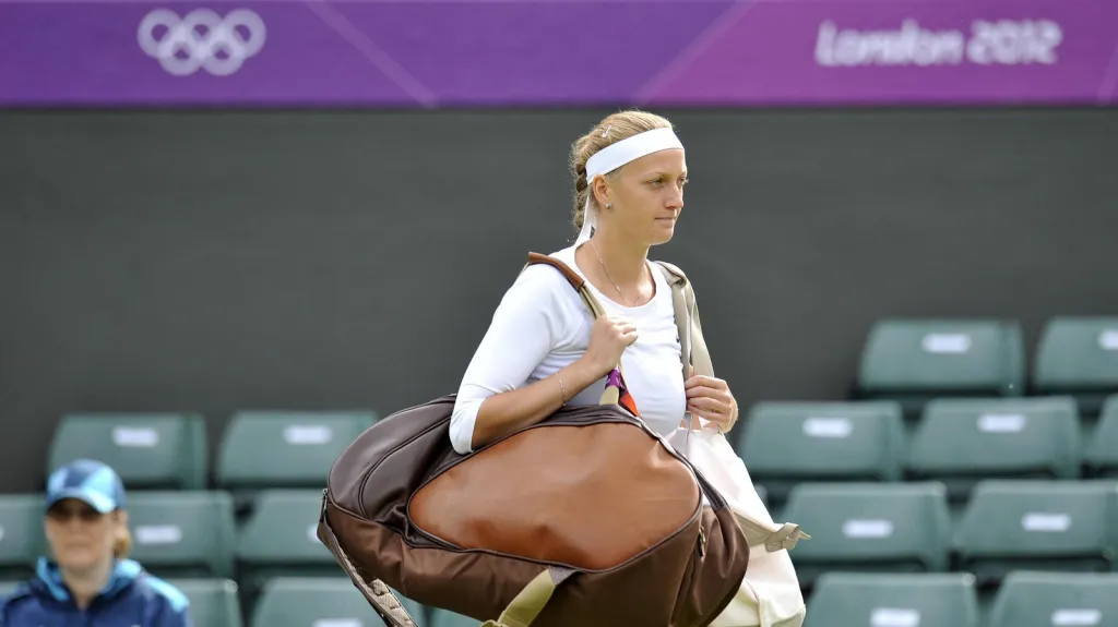 Petra Kvitová před poloprázdným publikem