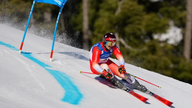 Tři nejrychlejší jízdy z prvního kola obřího slalomu mužů v Sun Valley