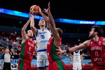 Martin Peterka v utkání s Portugalskem