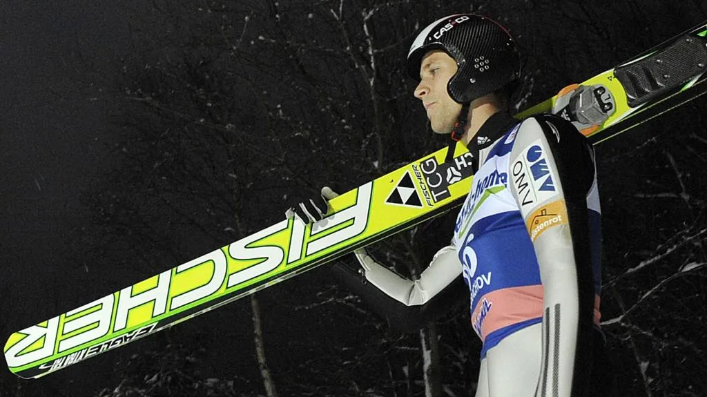 Roman Koudelka se připravuje na svůj skok