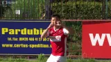 Gól v utkání Pardubice - Jihlava: Černý - 1:0 (5. min.)