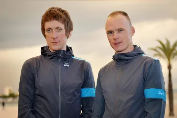 Bradley Wiggins a Chris Froome