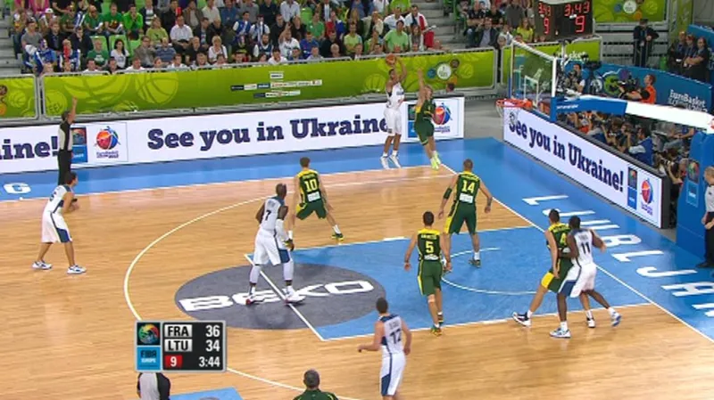 Sestřih utkání Francie - Litva