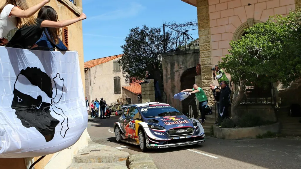 Sebastian Ogier na Rallye Korsika