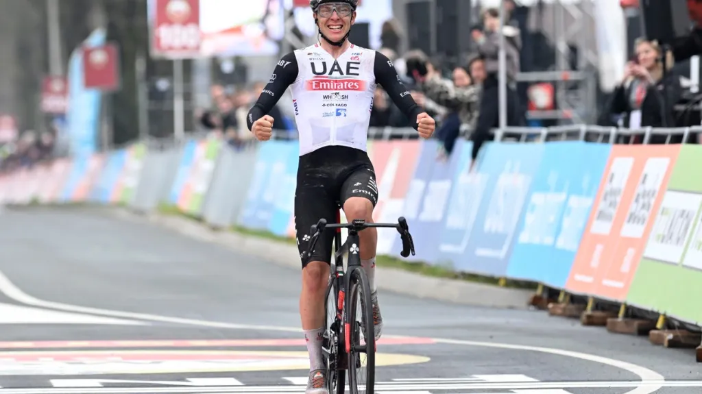 Pogačar poprvé kraloval závodu Amstel Gold Race