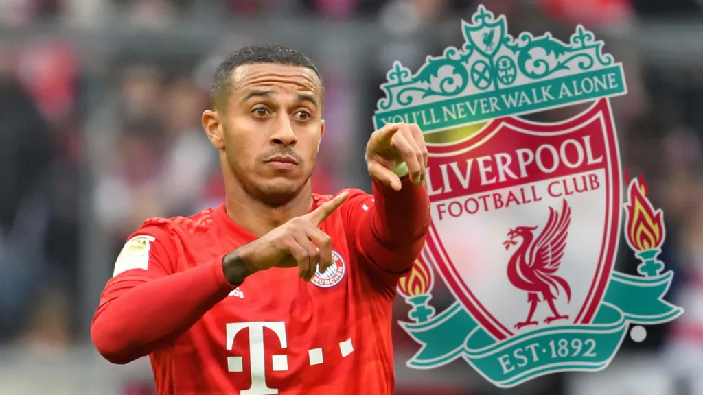 Thiago Alcántara míří do Liverpoolu
