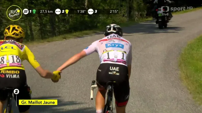 Problémy ve sjezdu a fair play gesto Vingegaarda