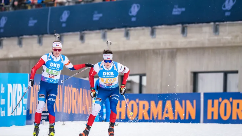 Česká biatlonová štafeta