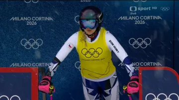 Osmifinálová jízda skikrosařky Krausové s ohlasem