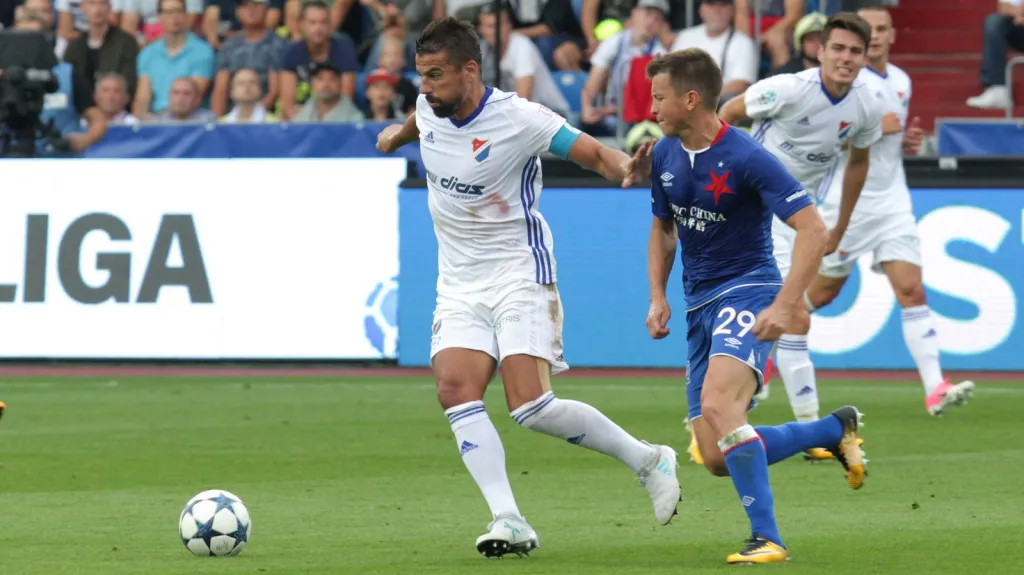 Utkání Ostrava - Slavia