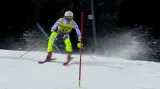 Jízda O. Berndta v 1. kole slalomu v Maddoně di Campiglio
