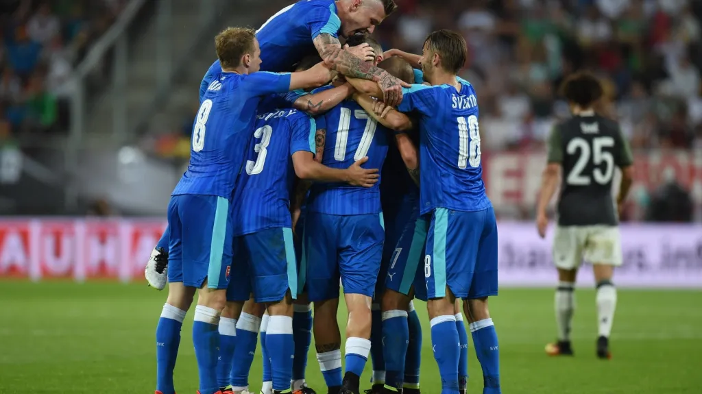 Fotbalisté Slovenska porazili Německo v přípravě