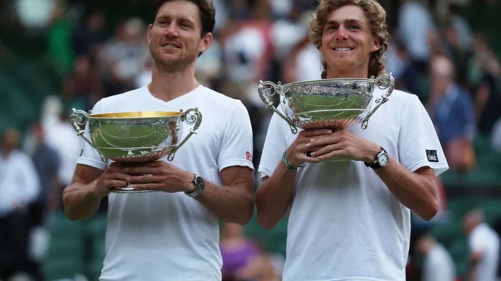 Matthew Ebden a Max Purcell