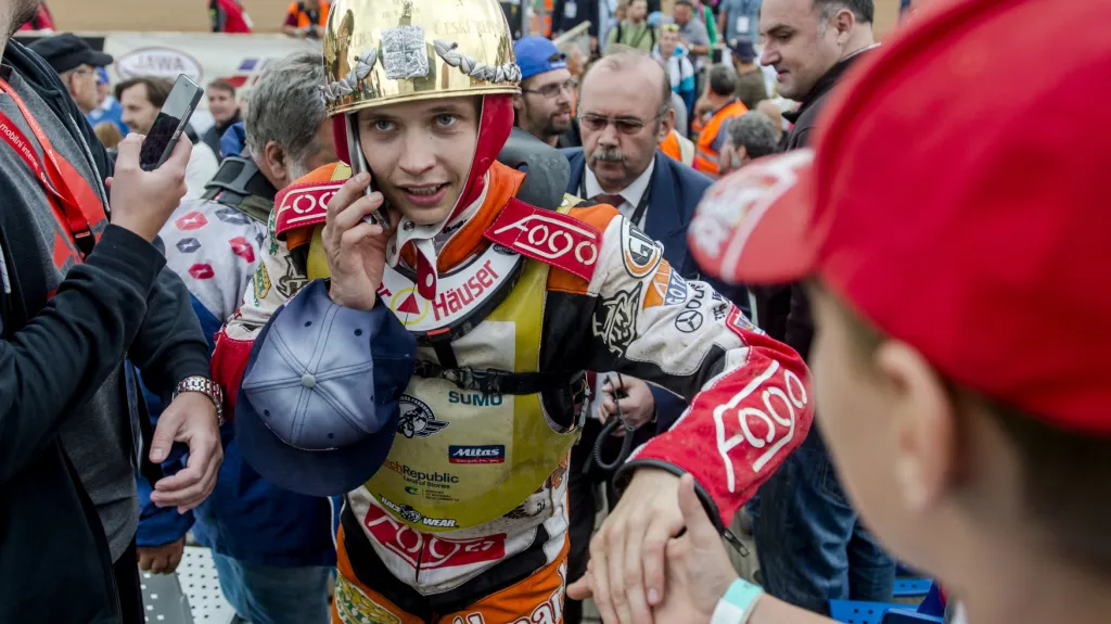 Vítěz Zlaté přilby 2016 Emil Sajfutdinov