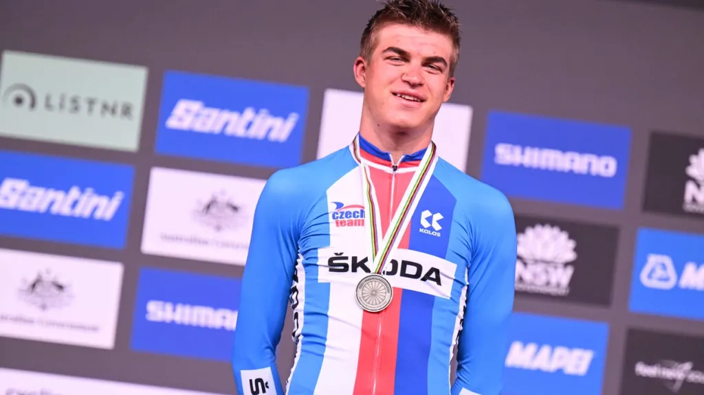 Mathias Vacek se stříbrnou medailí z MS