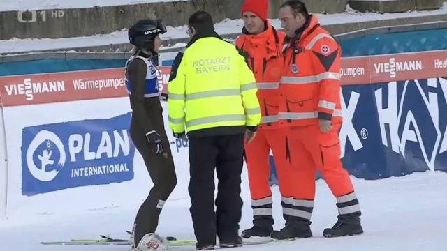 Indráčková spadla v kvalifikaci skokanek v Oberstdorfu, ale je v pořádku