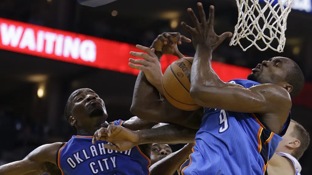 Utkání Golden State - Oklahoma